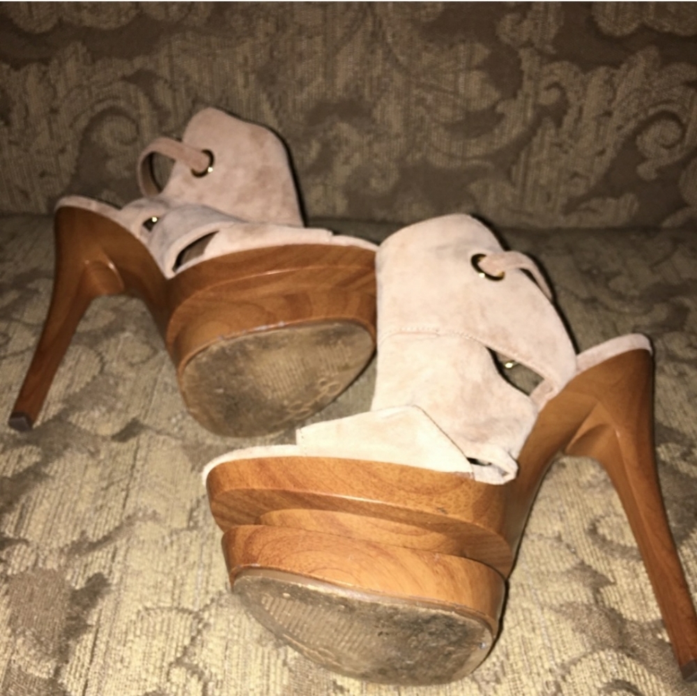 Jessica Simpson Platform Suede Sandals